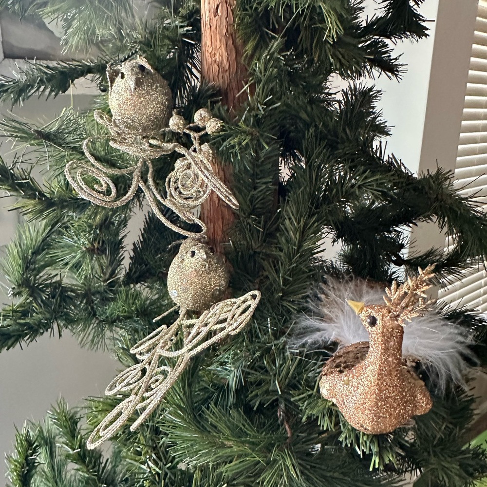 Decorative Christmas Tree Birds